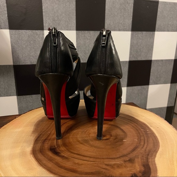 Christian Louboutin Black Bandra 37.5 - Picture 6 of 15